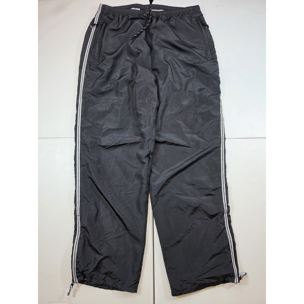 Y2K Gap Vintage Windbreaker Wide Leg Track Pants Lined Baggy Men's M Zip Ankles